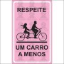 Respeite um carro a menos  